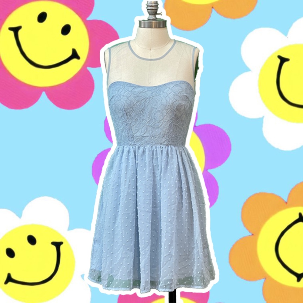 Rodarte for Target Blue Lace Dress